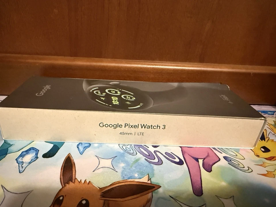 Google Pixel Watch 3 45mm 4G LTE, Black, Box Ding - Image 2 of 4