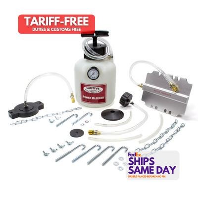 Motive 0250-MTV, Kit White Plastic Brake Power Bleeder System Performance Parts
