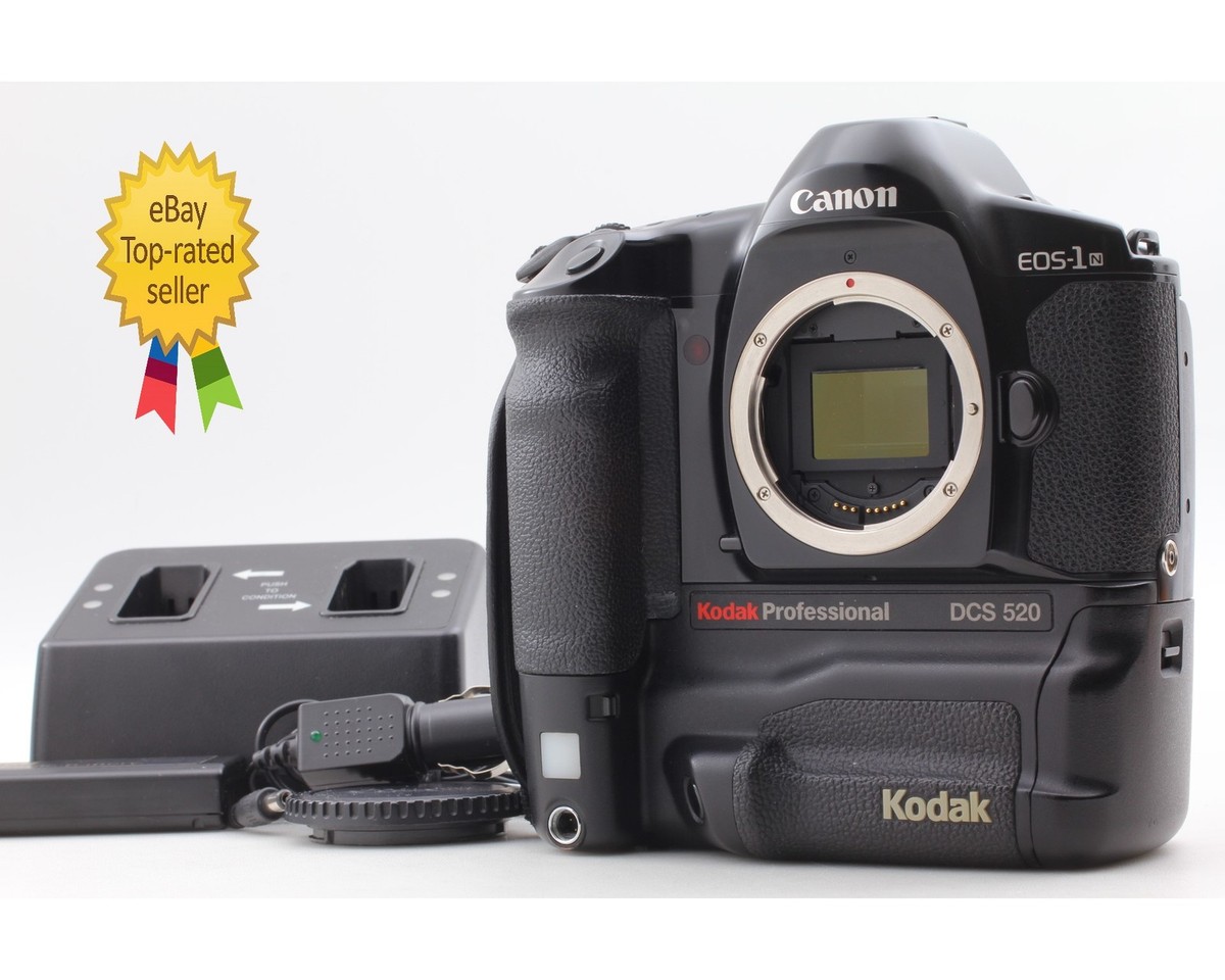 Rare [Near MINT] Canon EOS 1N Kodak DCS 520 DSLR Digital Camera