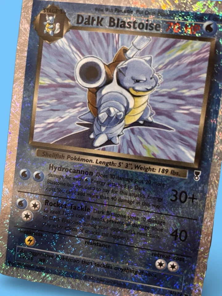 PSA 5 Dark Blastoise Reverse Holo - 4/110 - Legendary Collection - Pokemon - Image 2 of 3