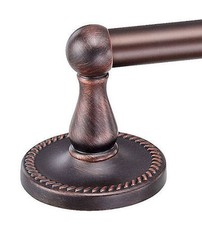 Designers Impressions Naples Series Oil Rubbed Bronze 24" Inch Towel Bar