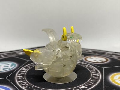 Bakugan Battle Brawlers Pyrus Translucent Clear Pyro Dragonoid Japan Import Rare