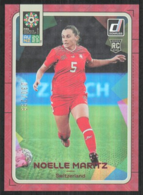 2023 Donruss FIFA Women's World Cup Red Noelle Maritz Rookie /299 #179