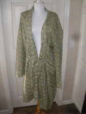 Vintage Men's Bath robe L Harcourt green design 41 