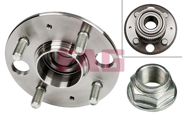 FAG 713 6171 10 Wheel Bearing Kit For Honda-image