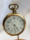 Antique 1912 Waltham Pocket Watch 25Yr Warranted 18384881 12S 7J Openface *Works