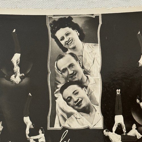 Vintage Zirkusdarsteller Balanceakt Akrobat Foto Photograph Les Wipcord - Bild 3 von 8