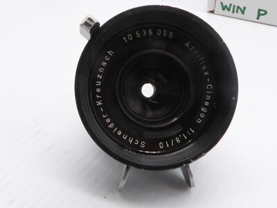 Schneider Kreuznach Arriflex Cinegon 10mm F/1.8 CAMERA LENS optics