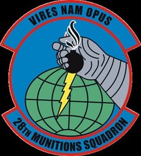 4" 28TH MUNITIONS SQUADRON STICKER DECAL USA MADE