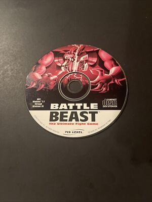 Battle Beast The Ultimate Fight Game CDROM PC Computer Game 1995