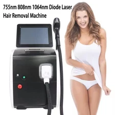 755 808 1064nm Diode Laser Hair Removal Machine Hair Removal Skin Rejuvenation