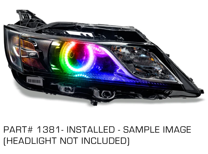 Kit halo proyector Oracle Chevrolet Impala 14-17 ColorSHIFT sin controlador VER CON Foto 3 de 4