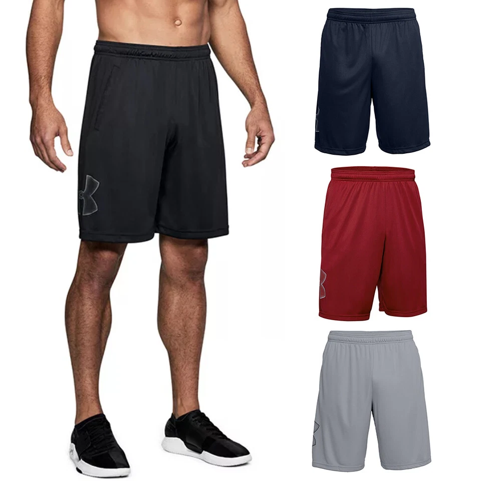 Pantalones Cortos Under Armour Para Hombre UA Tech Gráfico 10" Atlético Fitness Activo 1306443