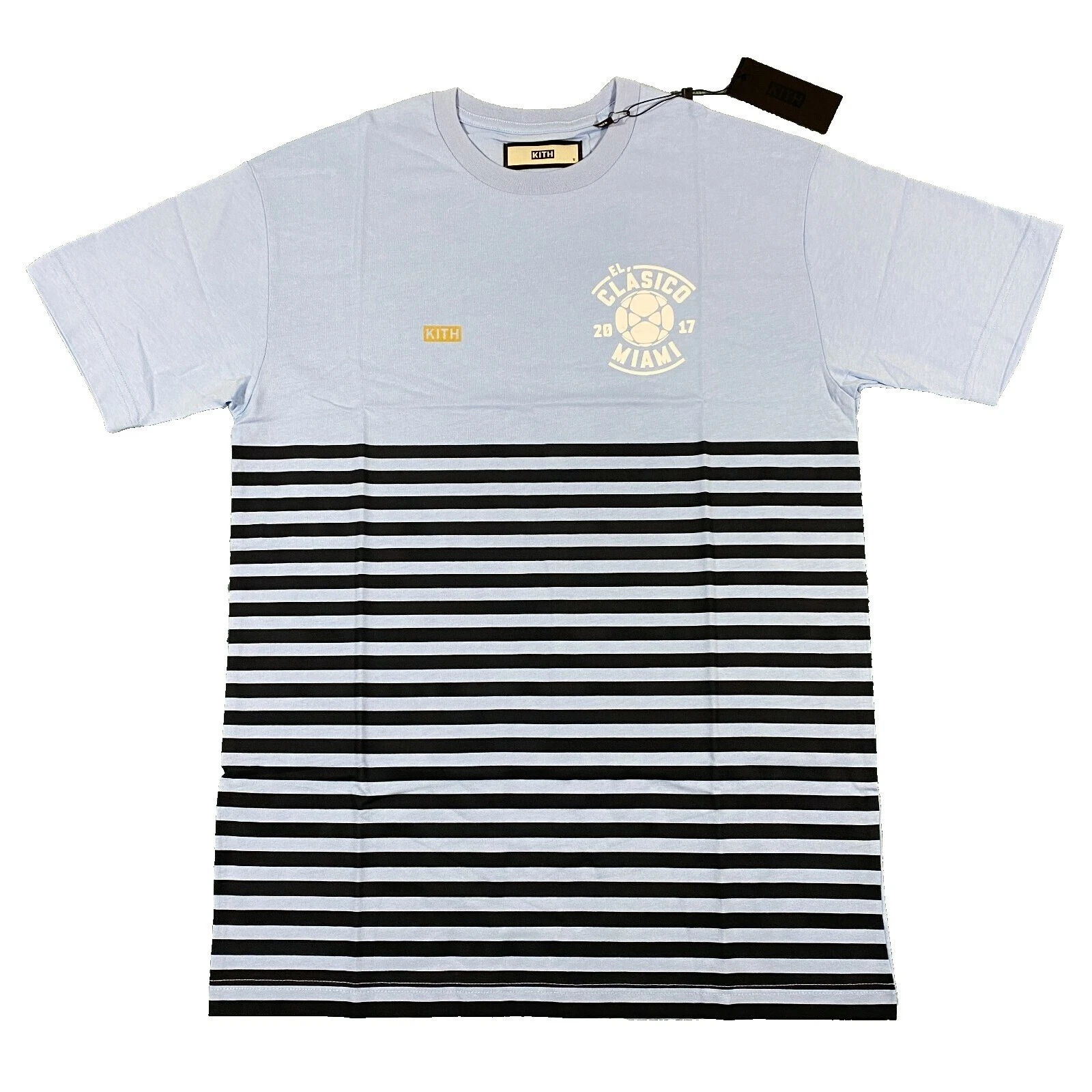 KITH camisetas a rayas para hombres