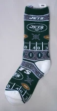 New York Jets Socks Medium Size 5  to 10 Super Fan