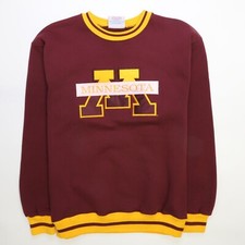 Vintage Minnesota Golden Gophers Sweatshirt Crewneck Size Medium NCAA