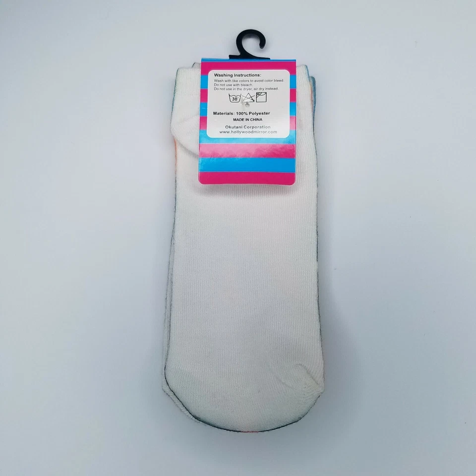 Calcetines tobilleros para mujer sublimación no show músculo hombre culturista cortos fitness mujer Foto 2 de 3