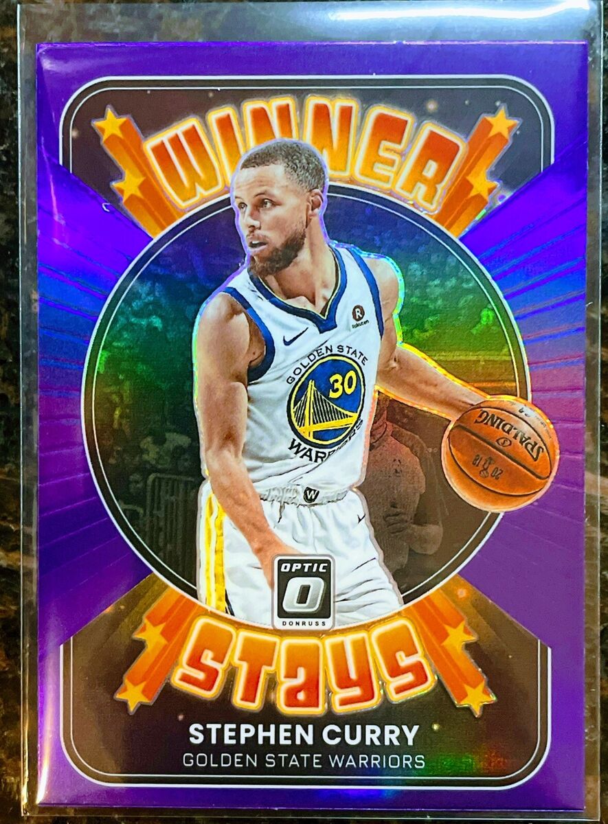 2021-22 Donruss Optic Basketball Stephen Curry Winner Stays 2021-22 Donruss Optic Basketball Stephen Curry Winner Stays
