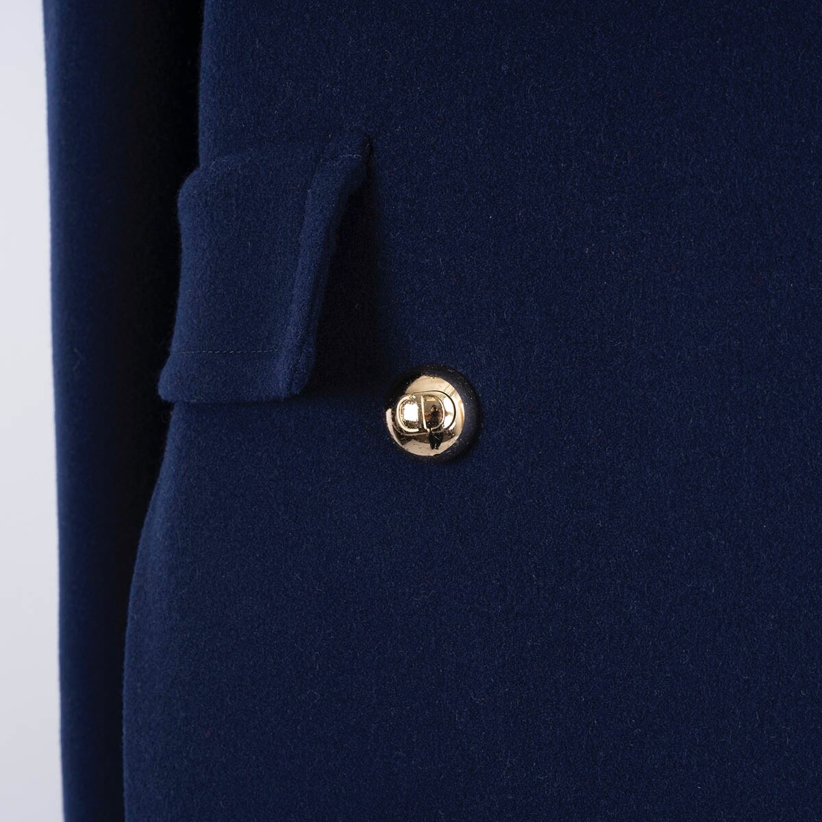 Christian Diorコートmade in US ネイビー 中古・古着通販】Christian Dior (クリスチャン ディオール