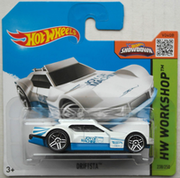 Hot Wheels Driftsta Weiß/Blau Hw Workshop Neu/Ovp Mattel Spielzeugauto Auto Car