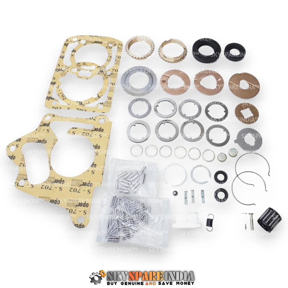 Kit completo de revisión de transmisión para motor Jeep 46-71 Willys T-90 4-134 Foto 3 de 4