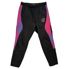 NIKE Jordan Sweatpants PARIS SAINT GERMAIN PSG Black Fleece Men's Size XL