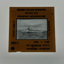 Scivolo aereo addestramento pilota marina guerra vintage 1955 #1488 Holman Arholma nave svedese