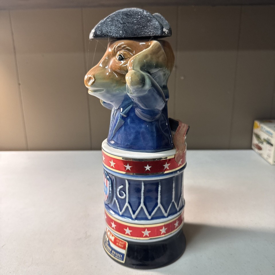 Vintage Jim Beam Democrat Donkey Political Decanter 1976 eBay