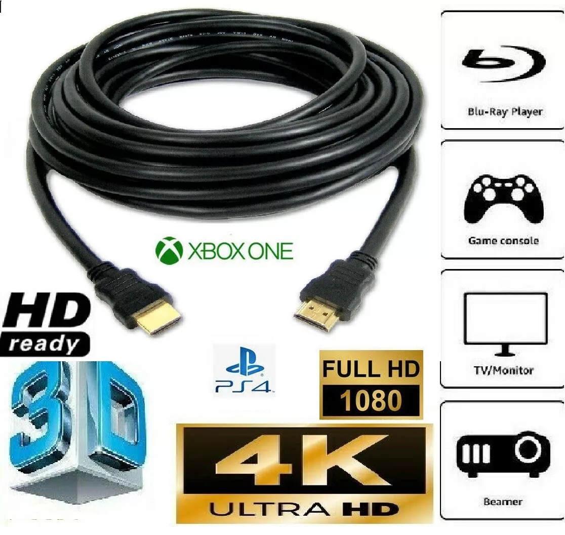 HIGH SPEED HDMI CABLE V1.4 SKY PS4 HDTV CCTV 5M 10M 25M 30M