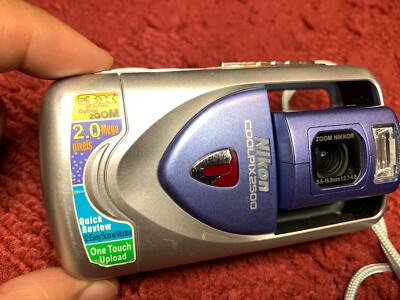 Nikon Coolpix 2500 2.0 MP Compact Camera Digicam Working TESTED