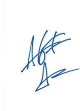 Alejandro  Gonzalez Inarritu Autogramm signed 10x15 cm Karteikarte 