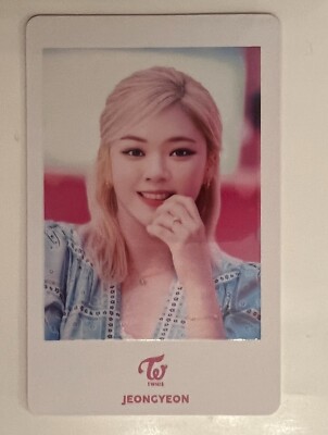 TWICE ONCE DAY 直筆サイン入りポラロイド写真 2022 TWICE Once Day Japan Fan Meeting 2022 Japanese Event
