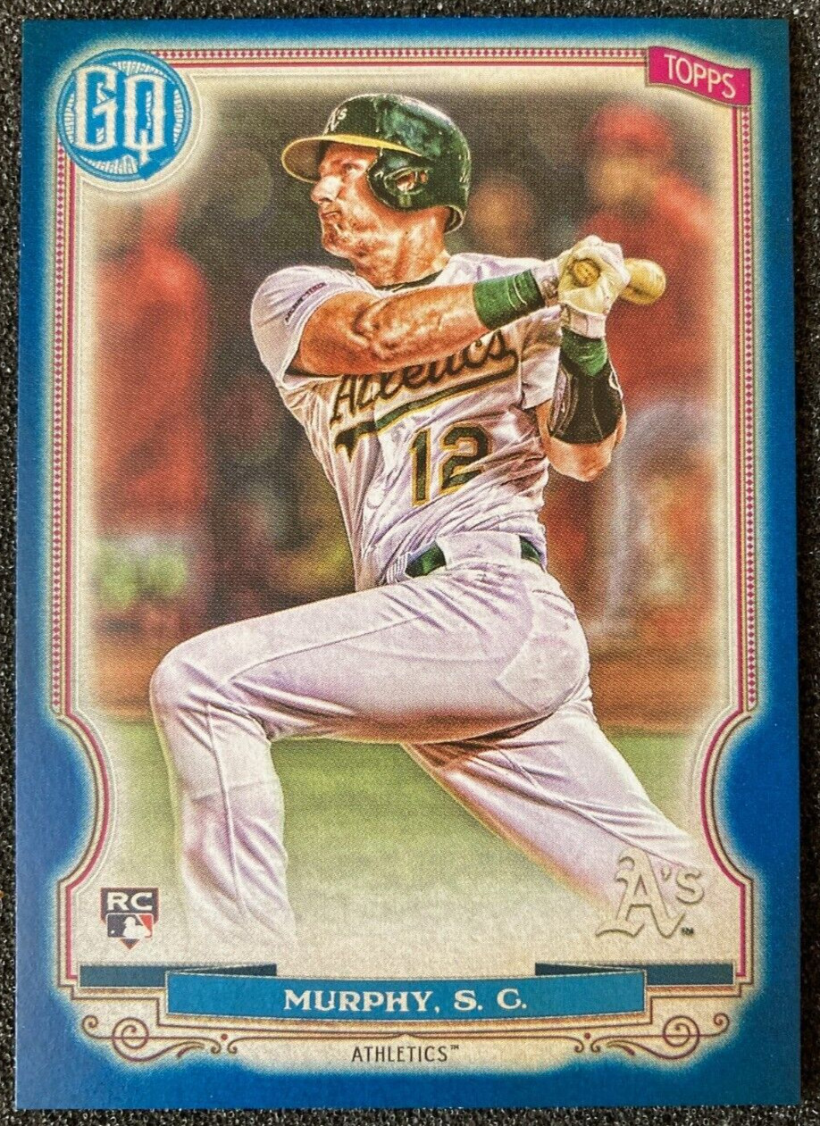 2020 TOPPS GYPSY QUEEN INDIGO #101 SEAN MURPHY RC Rookie /250 OAKLAND A'S Braves