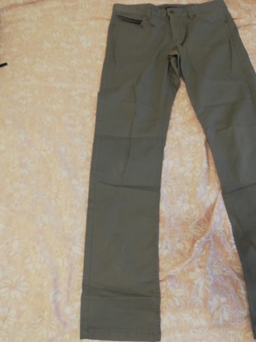 PANTALONE SISLEY ELEGANTE UOMO IT 46 NUOVO GRIGIO SCURO - Imagen 5 de 10