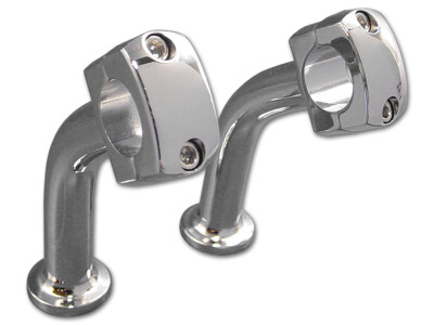 2 inch Pullback Riser Set fits Harley Davidson