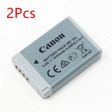 2Pcs Original NB-13L Battery For Canon PowerShot G5 X G5 X II G7 X Mark II G9 X