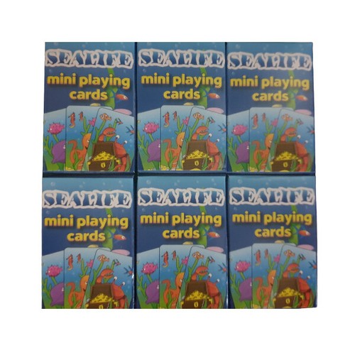 6 x Mini Packs Themed Playing Cards Boys Girls Party Bag Fillers Toys Henbrandt - Picture 11 of 40