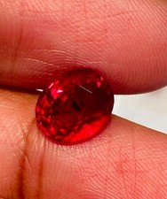 3.17cts GRS Certified Natural Pigeon Blood Vivid Red Ruby Heat Loose Gemstone