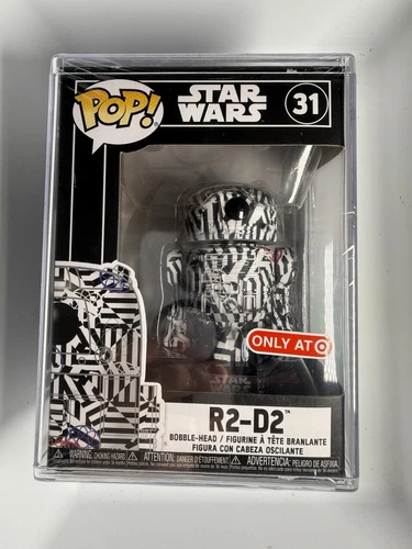 Funko Pop! R2-D2 #31 Star Wars Futura Series Target Sealed With Pop Protector