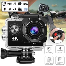 4K Aktion Cam 16MP Unterwasserkamera WiFi HD Sports Kamera Helmkamera Camcorder
