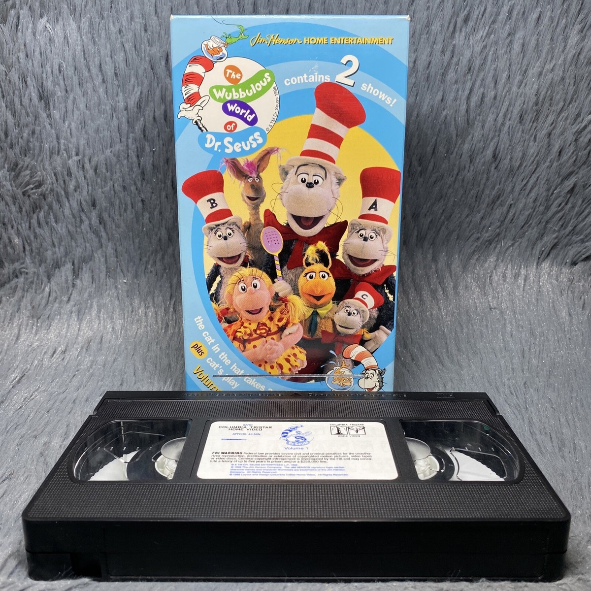 The Wubbulous World of Dr. Seuss Volume 1 VHS Tape 1998 Jim Henson