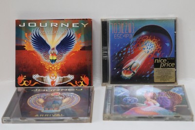 4 x Journey CDs incl. promo copy of Greatest Hits Live
