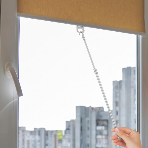 Loft Ladder Pole with Hook Venetian Blind Rod Lightweight Wand Office - Picture 4 of 12