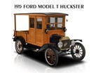 1915 Ford Model T Huckster New Metal Sign: Beautiful Original Look Restoration