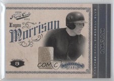 2011 Playoff Prime Cuts Materials 6/49 Logan Morrison #27 0b2