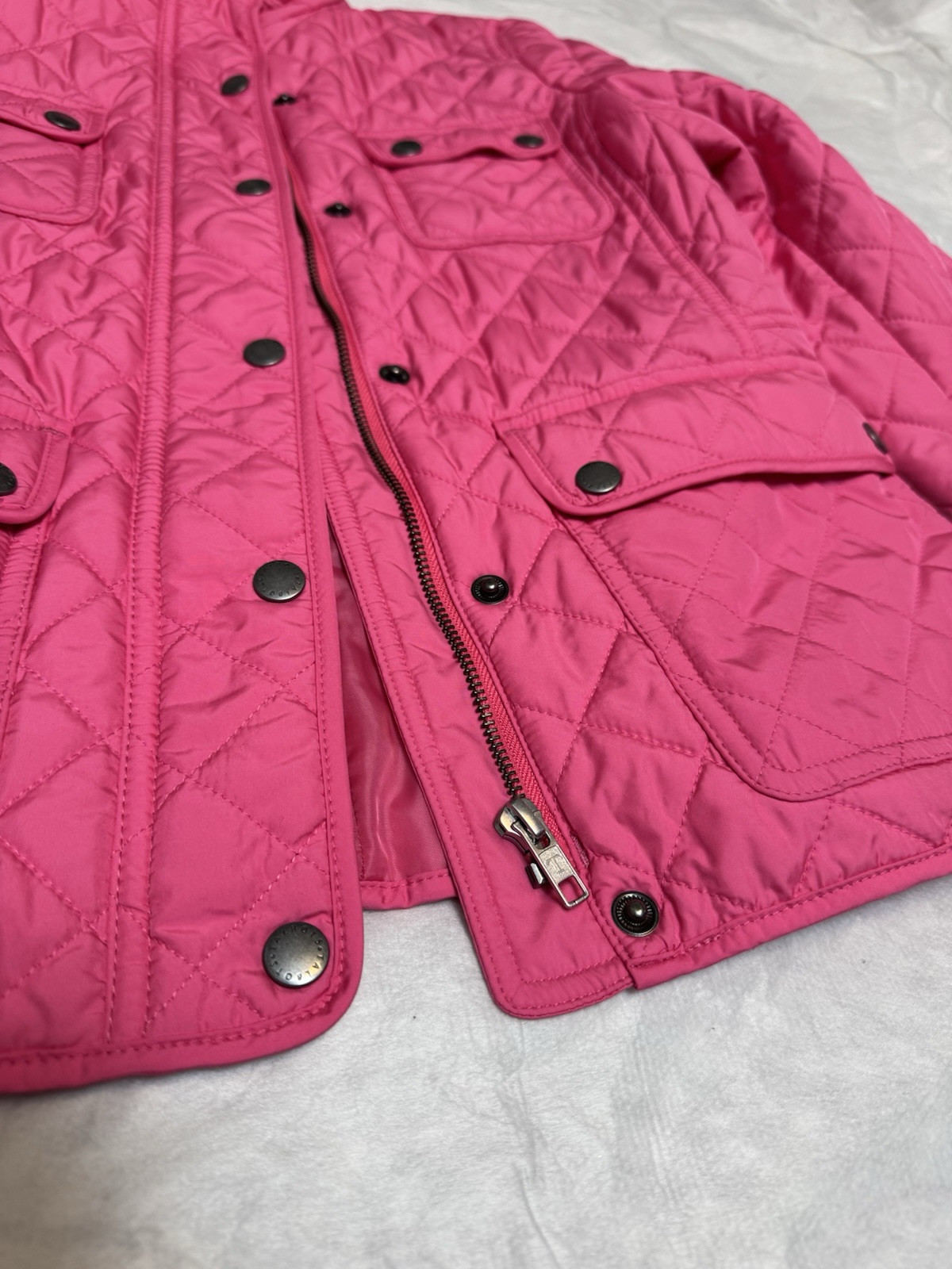 Talbots Patch Pockets Quilted Puffer Jacket Petit… - image 3