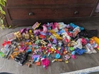 Huge Lot of Vintage & Modern Barbie Doll Clothes Accessories Food 100+ Pieces