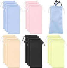 20 PCS Sunglasses Pouch, Microfiber Soft Glasses Pouch