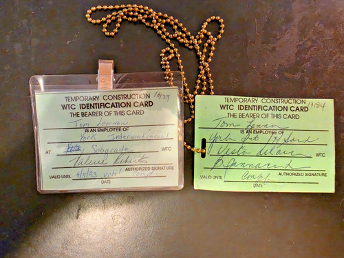 1993 Orig. World Trade Center Subgrade Passes - Post bombing repairs