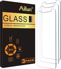 Ailun Screen Protector for iPhone 12 mini 2020 5.4 Inch 3Pack Transparent